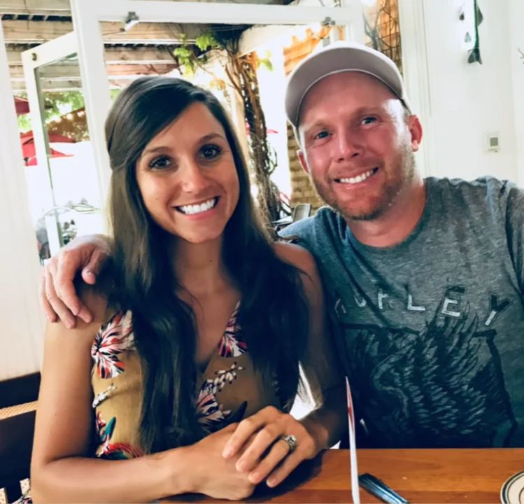 Kouri Richins with her boyfriend, Robert Josh Grossman.