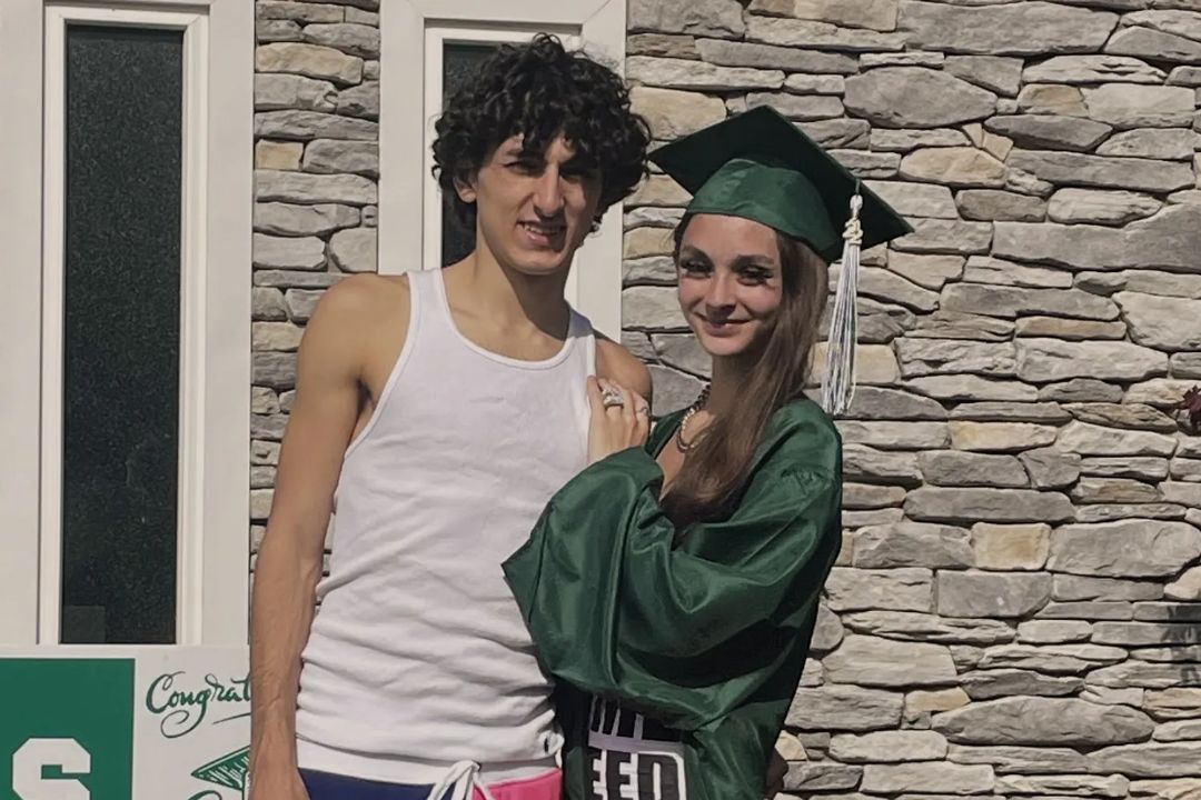 Mackenzie Shirilla with her boyfriend, Dominic Russo.