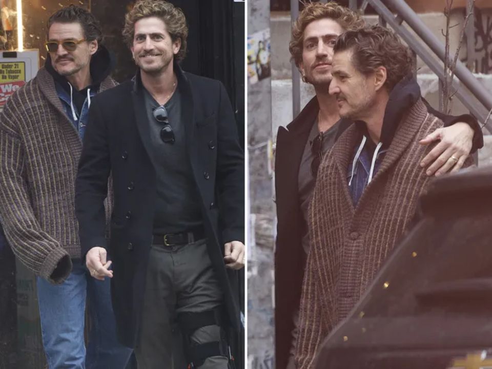 Pedro Pascal with his boyfriend, Rafael Olarra.