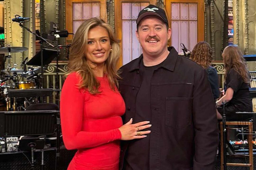 Shane Gillis with his ex-girlfriend, Grace Brassel.
