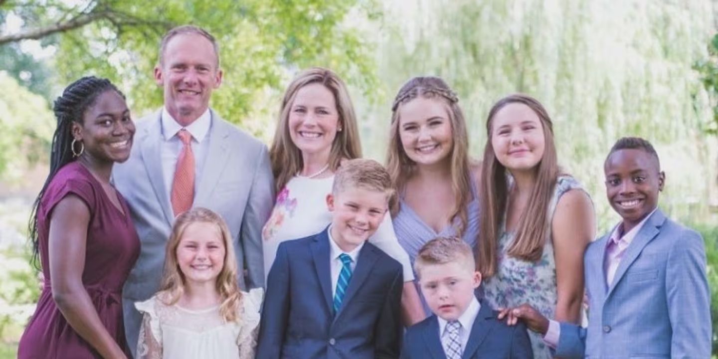 Amy Coney Barrett's family.