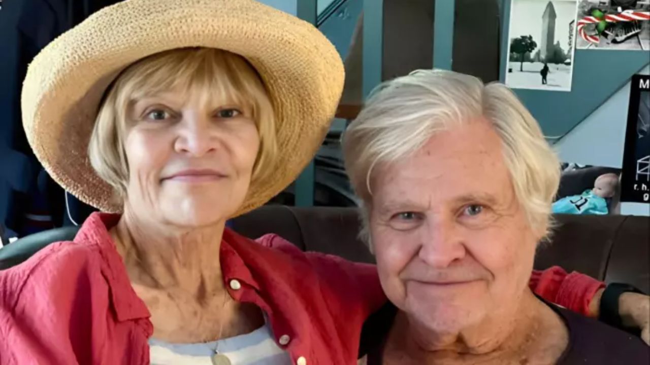 Ben Jones with his beloved wife, Alma Viator.