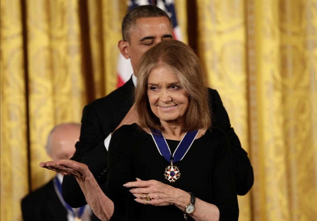 Gloria Steinem.