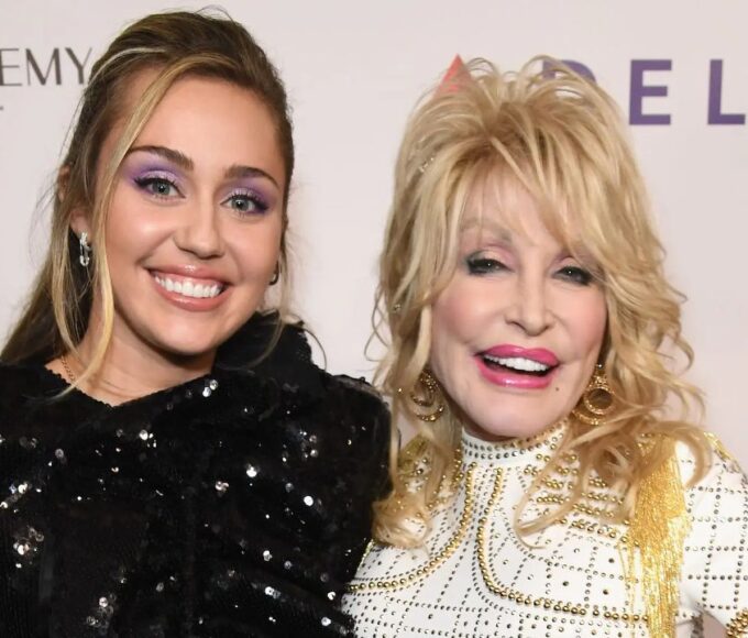 How Is Miley Cyrus Related to Dolly Parton? Godmother Story