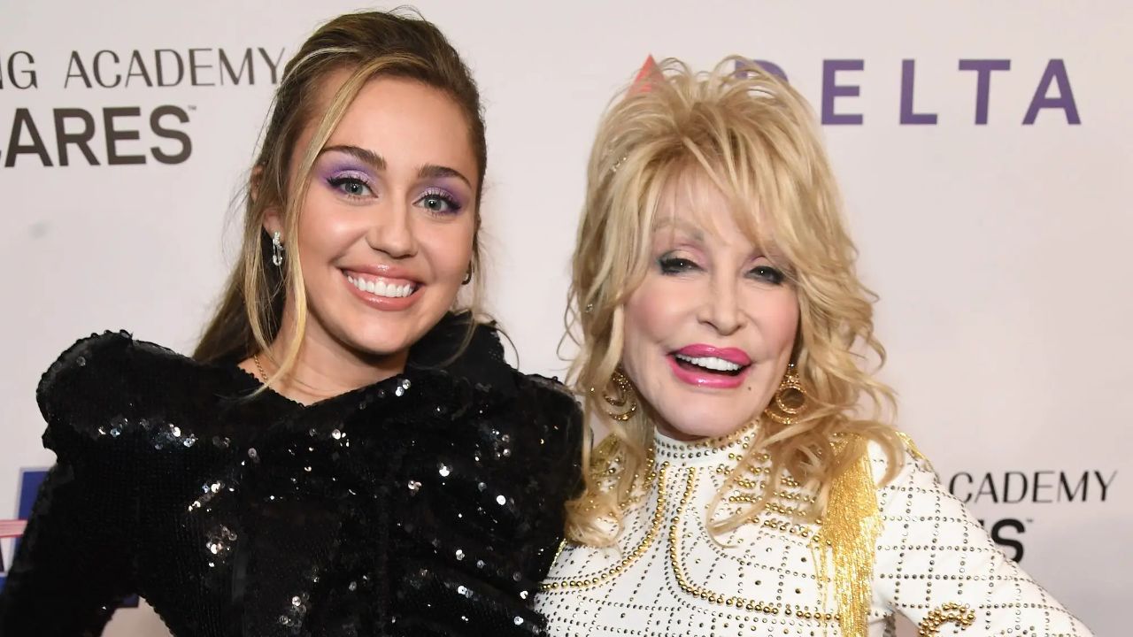 How Is Miley Cyrus Related to Dolly Parton? Godmother Story