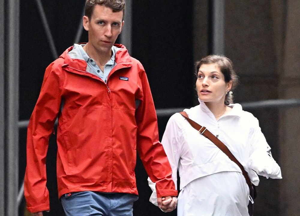 Patrick Clancy with his new wife, Dr. Rachel Danis.