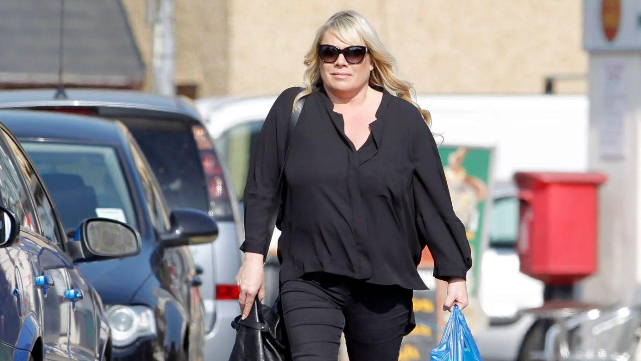 Sharon Mitchell, aka, Letitia Dean before weight loss.